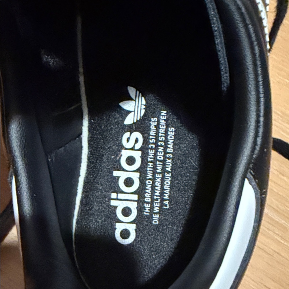 Adidas Samba Black and White Sneakers - Picture 3 of 5